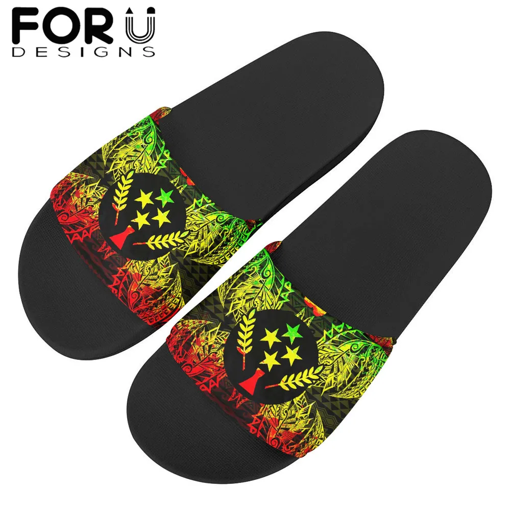 FORUDESIGNS Women Sandal Flat Shoes Kosrae State Polynesian Tribal Prining Ladies Casual Slides Summer Outdoor Female Slippers
FORUDESIGNS Women Sandal Flat Shoes Kosrae State Polynesian Tribal Prining Ladies Casual Slides Summer Outdoor Female Slippers