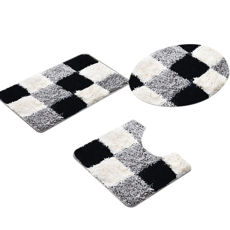 Non Slip Toilet Cover Seat European Soft Bathroom Bath Mat Floor Rug Carpet with Slip Back 3Pcs
Non Slip Toilet Cover Seat European Soft Bathroom Bath Mat Floor Rug Carpet with Slip Back 3Pcs