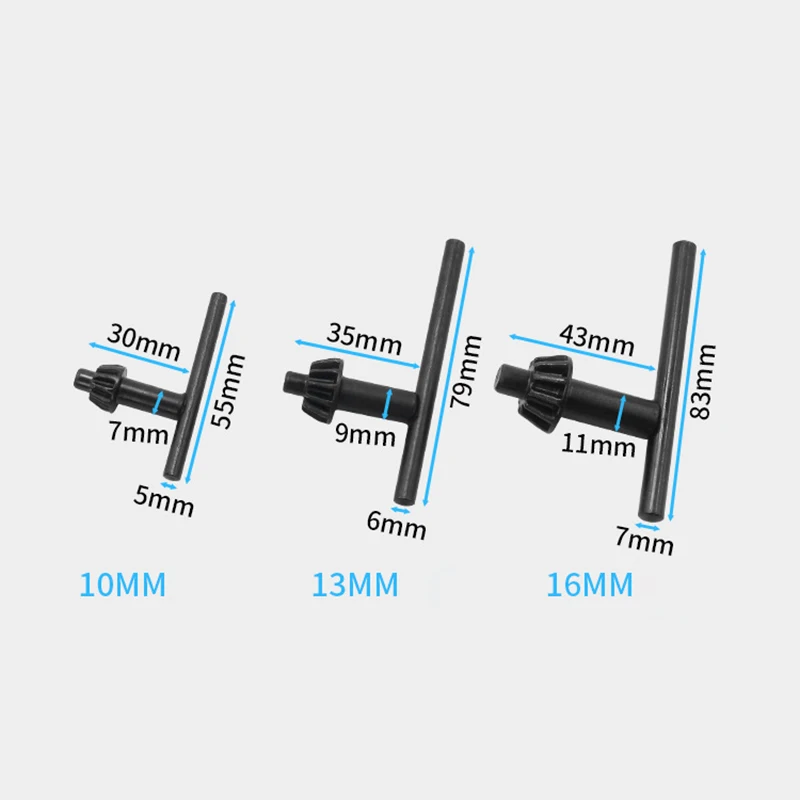 Metal T Handle Drill Chuck Key For Drill Press Chuck Option: 10mm/13mm/16mm