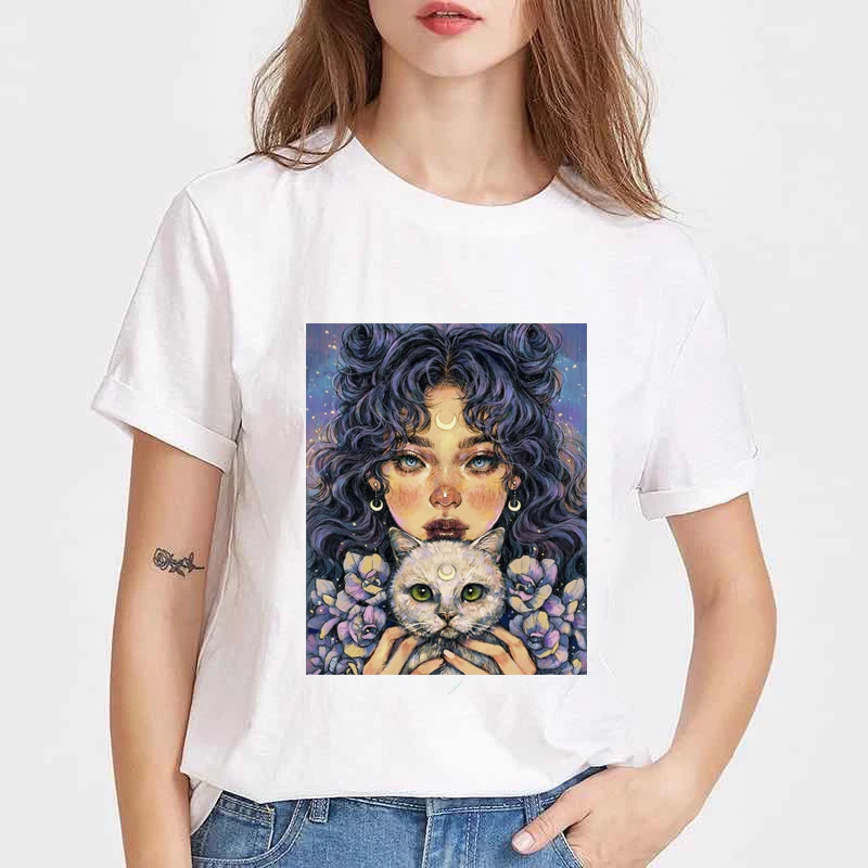 T-Shirts Woman Clothing 90's Letters Women T Shirt Casual Funny Tshirts Casual Tee Top Hipster Female T Shirt Harajuku
T-Shirts Woman Clothing 90's Letters Women T Shirt Casual Funny Tshirts Casual Tee Top Hipster Female T Shirt Harajuku