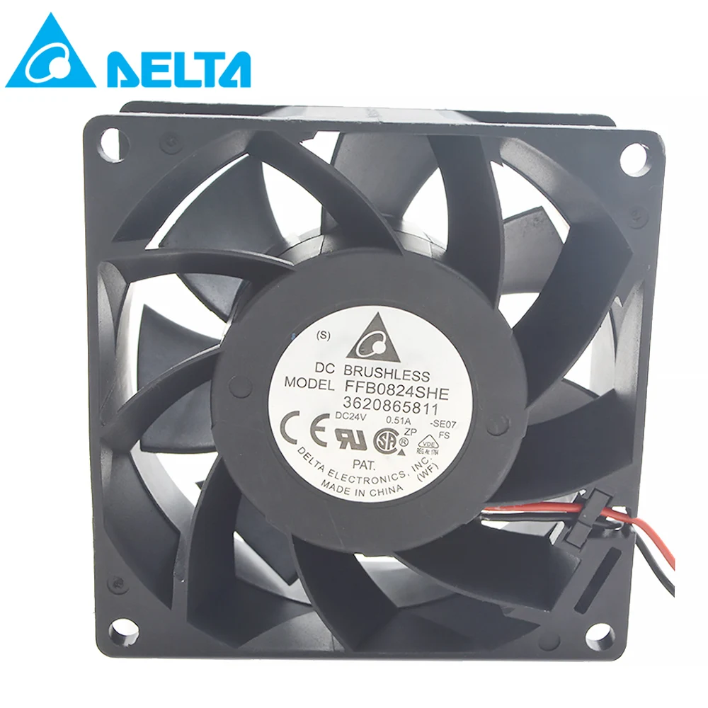 for delta FFB0824SHE -ROO 8038 80x80x38mm 8CM 24V 0.51A cooling fan drive
for delta FFB0824SHE -ROO 8038 80x80x38mm 8CM 24V 0.51A cooling fan drive