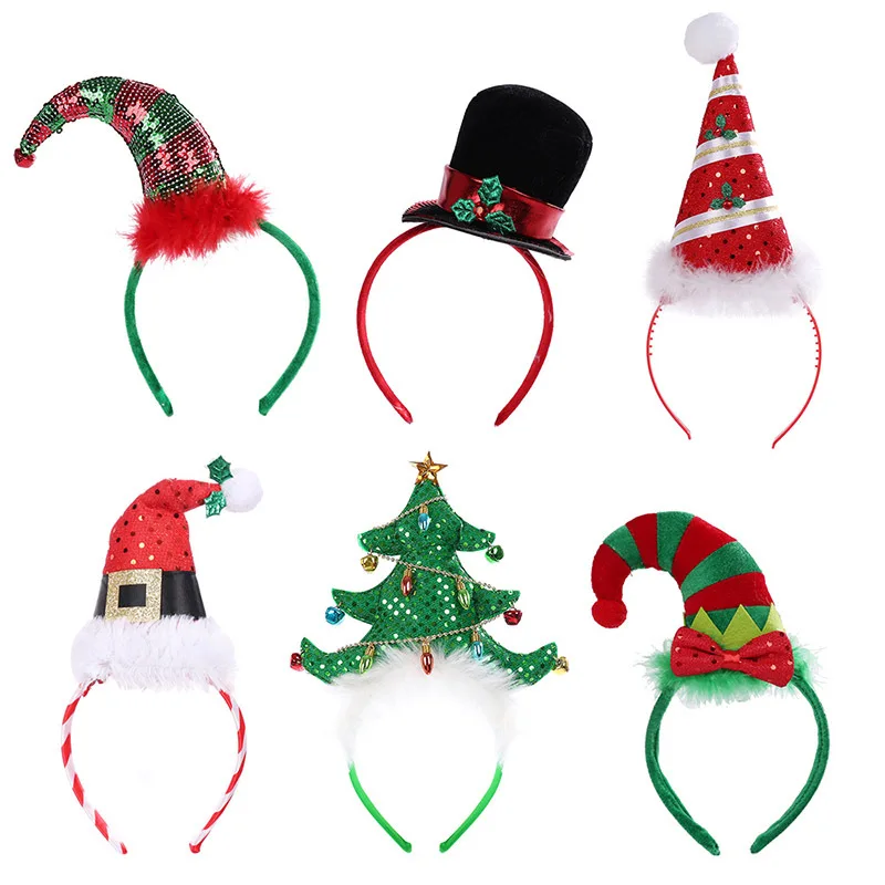2021 Girls Christmas Headbands Sequins Hairband Christmas Man Tree Headband Hat Christmas Gift for Kids Christmas Accessories
2021 Girls Christmas Headbands Sequins Hairband Christmas Man Tree Headband Hat Christmas Gift for Kids Christmas Accessories