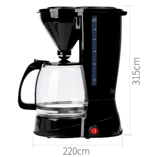 Automatic drip coffee machine, home office tea machine, semi-automatic coffee machine
Automatic drip coffee machine, home office tea machine, semi-automatic coffee machine
