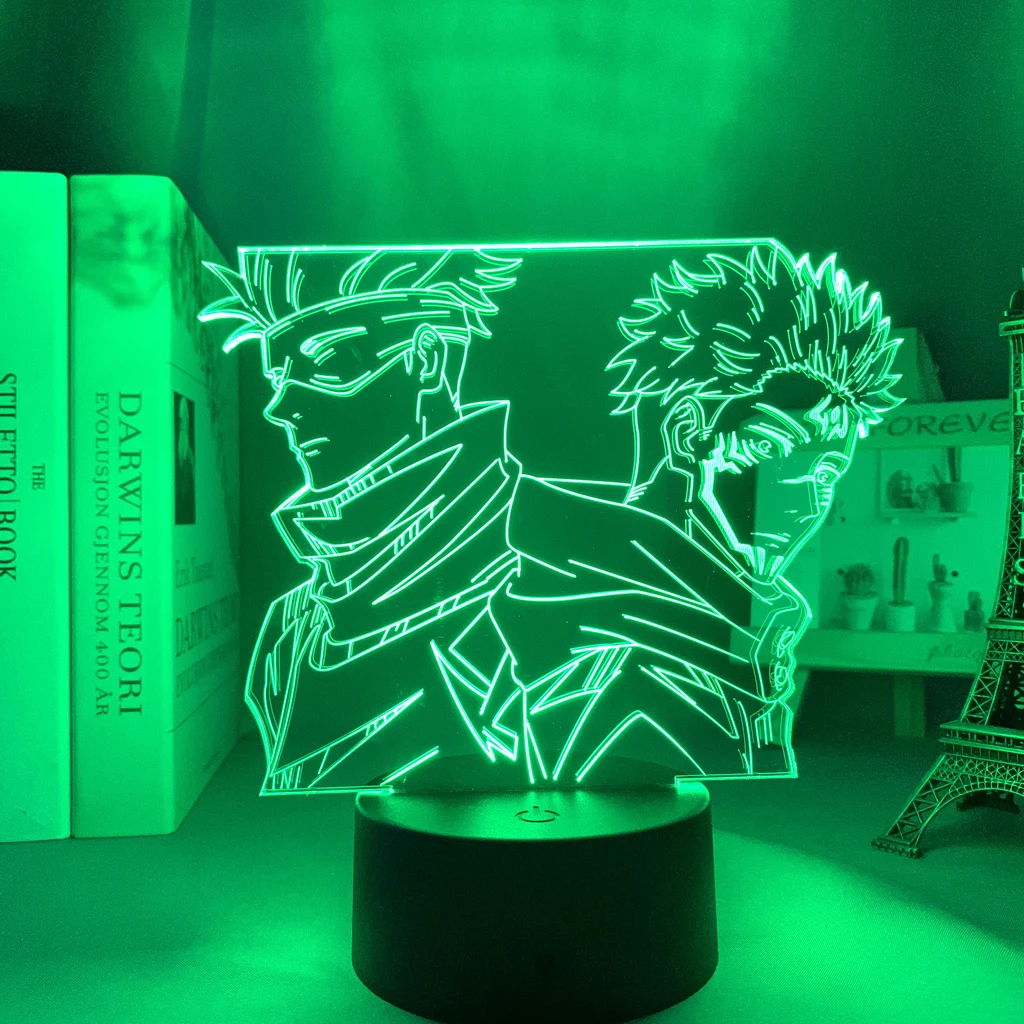 Anime Lamp Satoru Gojo Jujutsu Kaisen Led Night Light Yuji Itadori for Room Deco Birthday Gift Jujutsu Kaisen Yuji Itadori Lamp
Anime Lamp Satoru Gojo Jujutsu Kaisen Led Night Light Yuji Itadori for Room Deco Birthday Gift Jujutsu Kaisen Yuji Itadori Lamp