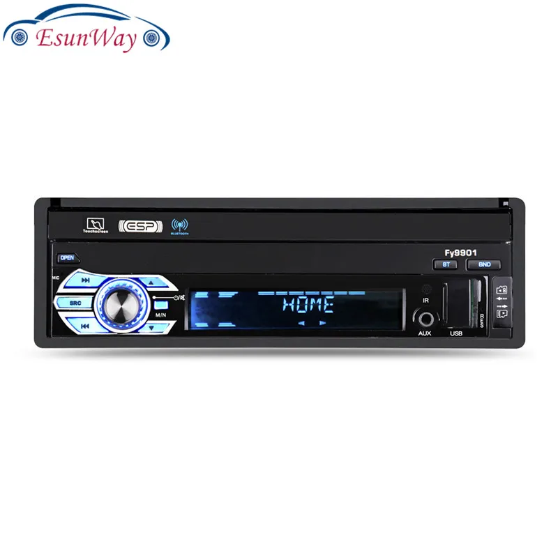 EsunWay 9601G 7 inches Upgraded Car Stereo MP5 Player GPS Navi RDS AM FM Radio Head Unit support Android phones and USB 2.0
EsunWay 9601G 7 inches Upgraded Car Stereo MP5 Player GPS Navi RDS AM FM Radio Head Unit support Android phones and USB 2.0