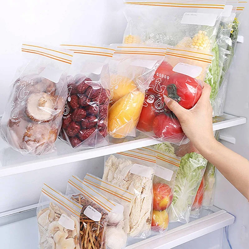 15/25/30Pcs Food storage bag freezer bags reusable bags leak-proof zipper lock kitchen vacuum preservation bag waterproof
15/25/30Pcs Food storage bag freezer bags reusable bags leak-proof zipper lock kitchen vacuum preservation bag waterproof