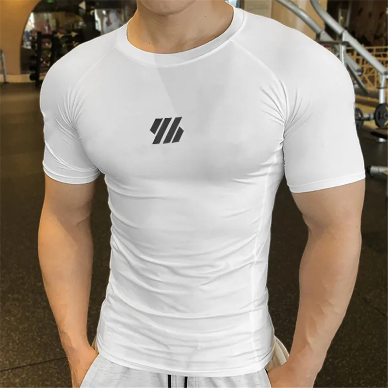 Men's T-Shirt Bodybuilding Muscle Tights Short-Sleeved Quick-Drying Exercise Breathable Sportswear Summer Clothing M-3XL
Men's T-Shirt Bodybuilding Muscle Tights Short-Sleeved Quick-Drying Exercise Breathable Sportswear Summer Clothing M-3XL