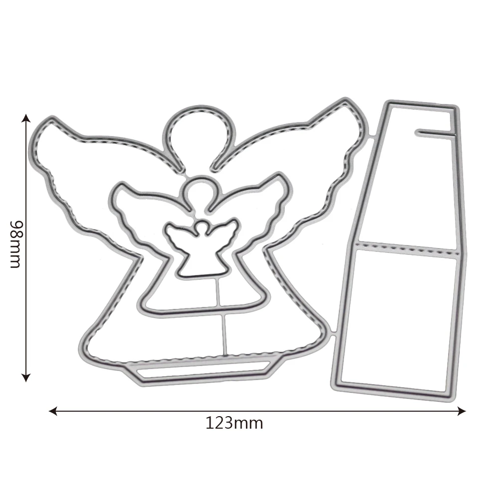 Scrapbooking Paper Craft Knife Mould Craft Dies Angel Metal Cutting Dies Cutting Dies Blade Punch Stencils Dies
Scrapbooking Paper Craft Knife Mould Craft Dies Angel Metal Cutting Dies Cutting Dies Blade Punch Stencils Dies