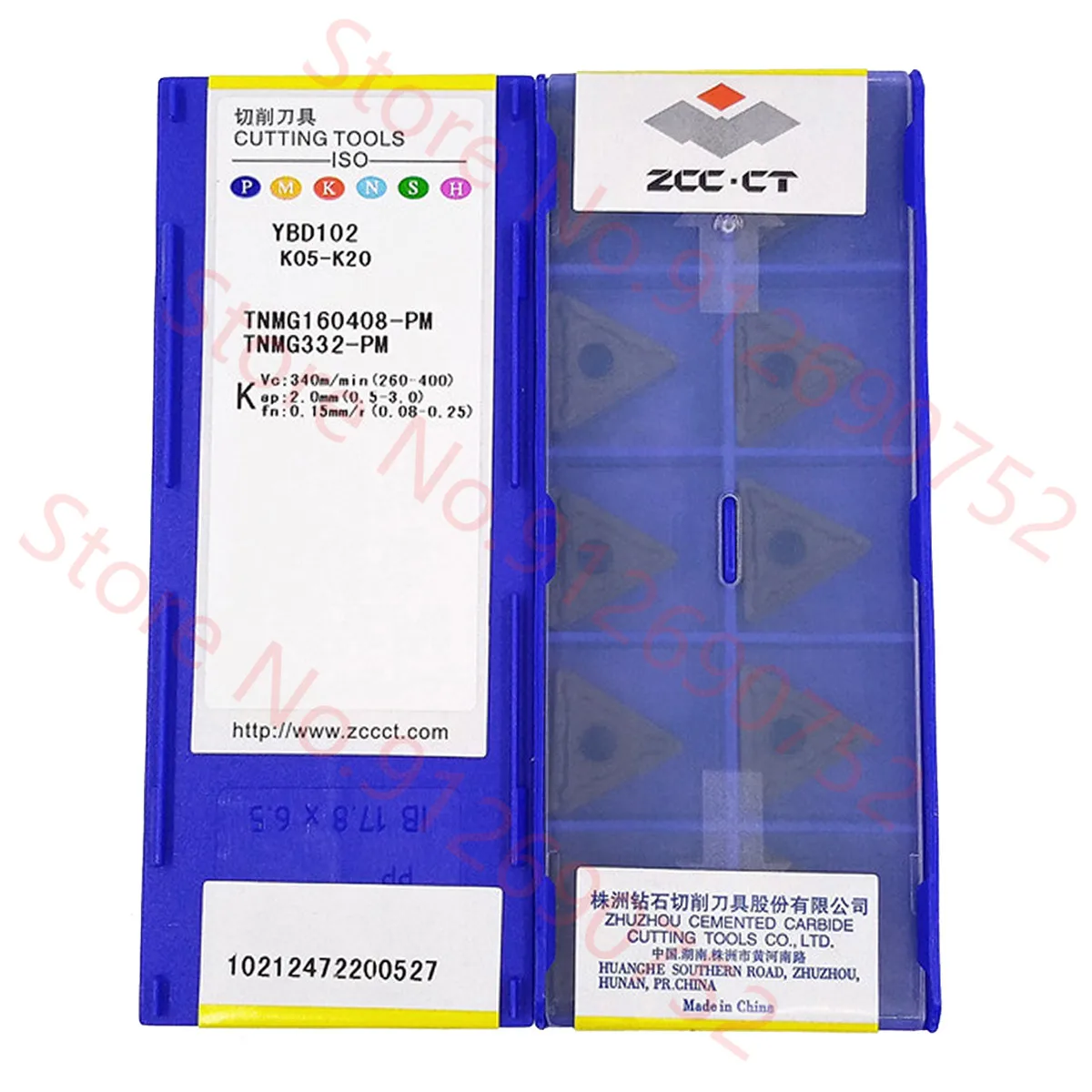 Quality Goods New Original ZCC.CT TNMG160408-PM YBD102/TNMG160412-PM YBD102 10pcs InsertsTurning Carbide Insert CNC Lathe Tools
Quality Goods New Original ZCC.CT TNMG160408-PM YBD102/TNMG160412-PM YBD102 10pcs InsertsTurning Carbide Insert CNC Lathe Tools