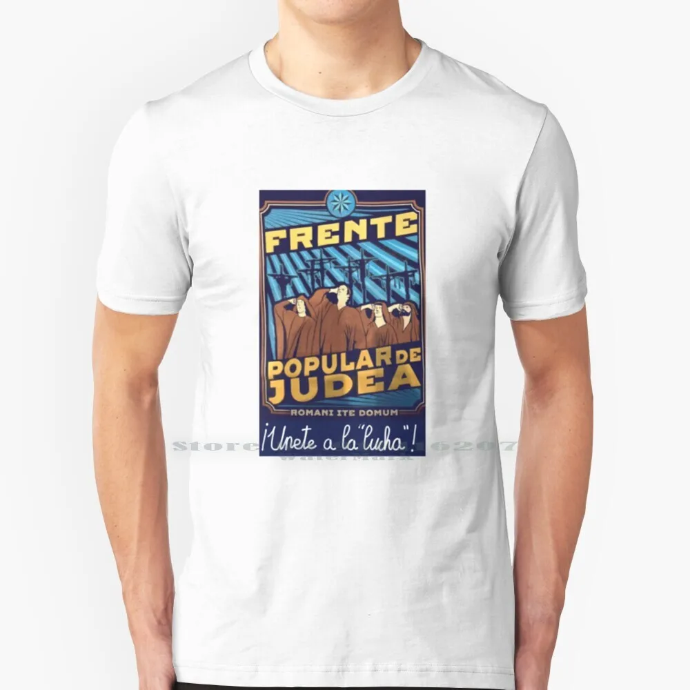 Хлопковая футболка Fpj с мотивом фильма Monty Python Brians Life, популярный фронт юдеи, 6XL
Хлопковая футболка Fpj с мотивом фильма Monty Python Brians Life, популярный фронт юдеи, 6XL