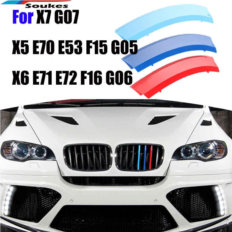 3D Car Front Grille Trim Sport Strips Stickers Styling Buckle Cover Power For BMW X5 E53 1999 2000 2001 2002 2003 7rod Racing
3D Car Front Grille Trim Sport Strips Stickers Styling Buckle Cover Power For BMW X5 E53 1999 2000 2001 2002 2003 7rod Racing