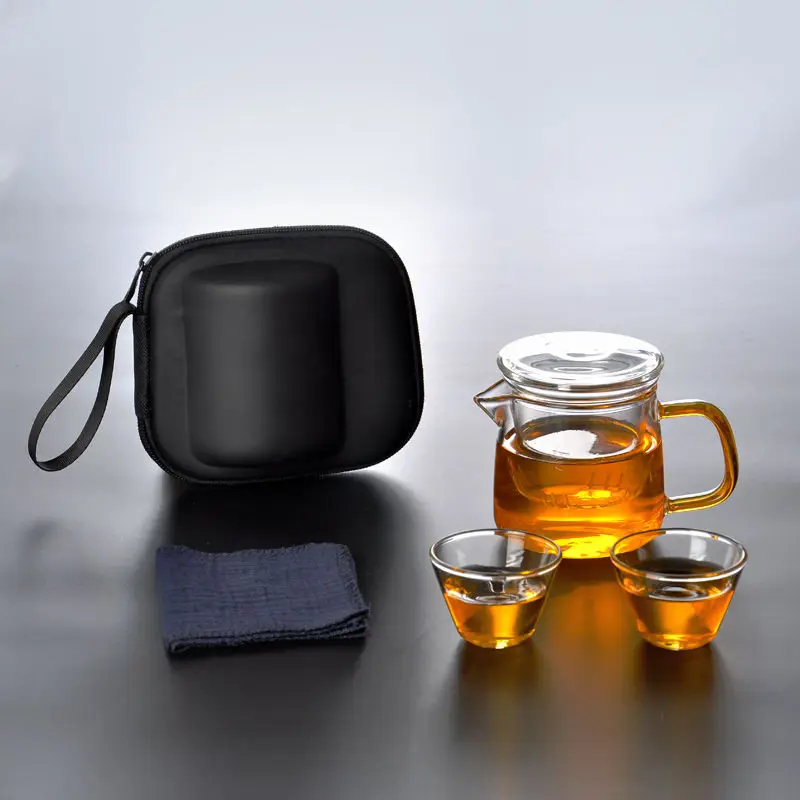 Экспресс-чашка в японском стиле, стеклянный дорожный чайный сервиз, Портативная сумка, маленький автомобильный чайник кунг-фу, один чайник, ... 
Экспресс-чашка в японском стиле, стеклянный дорожный чайный сервиз, Портативная сумка, маленький автомобильный чайник кунг-фу, один чайник, ...