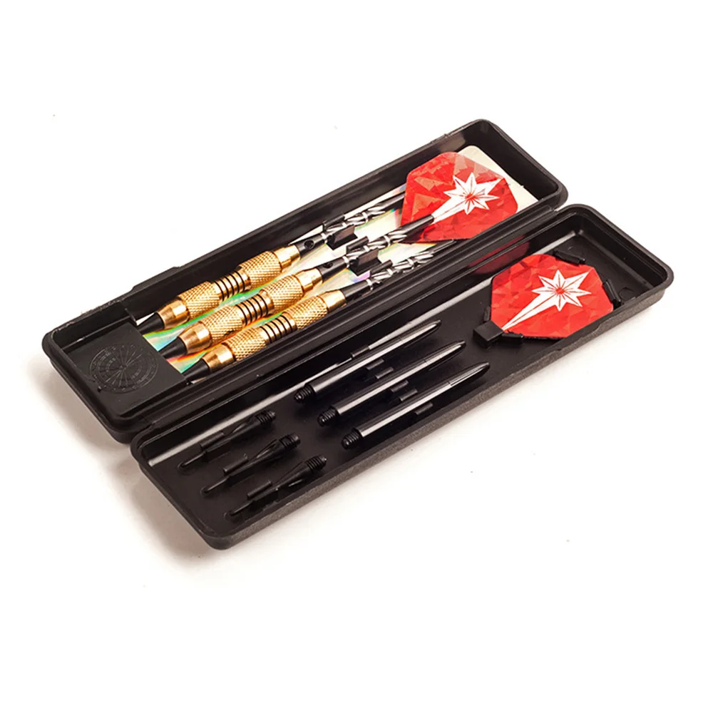 3Pcs 19g Professional Electronic Safe Darts Set Soft Plastic Tip Copper Barrel Aluminum Shafts Laser Flights Training Dart
3Pcs 19g Professional Electronic Safe Darts Set Soft Plastic Tip Copper Barrel Aluminum Shafts Laser Flights Training Dart