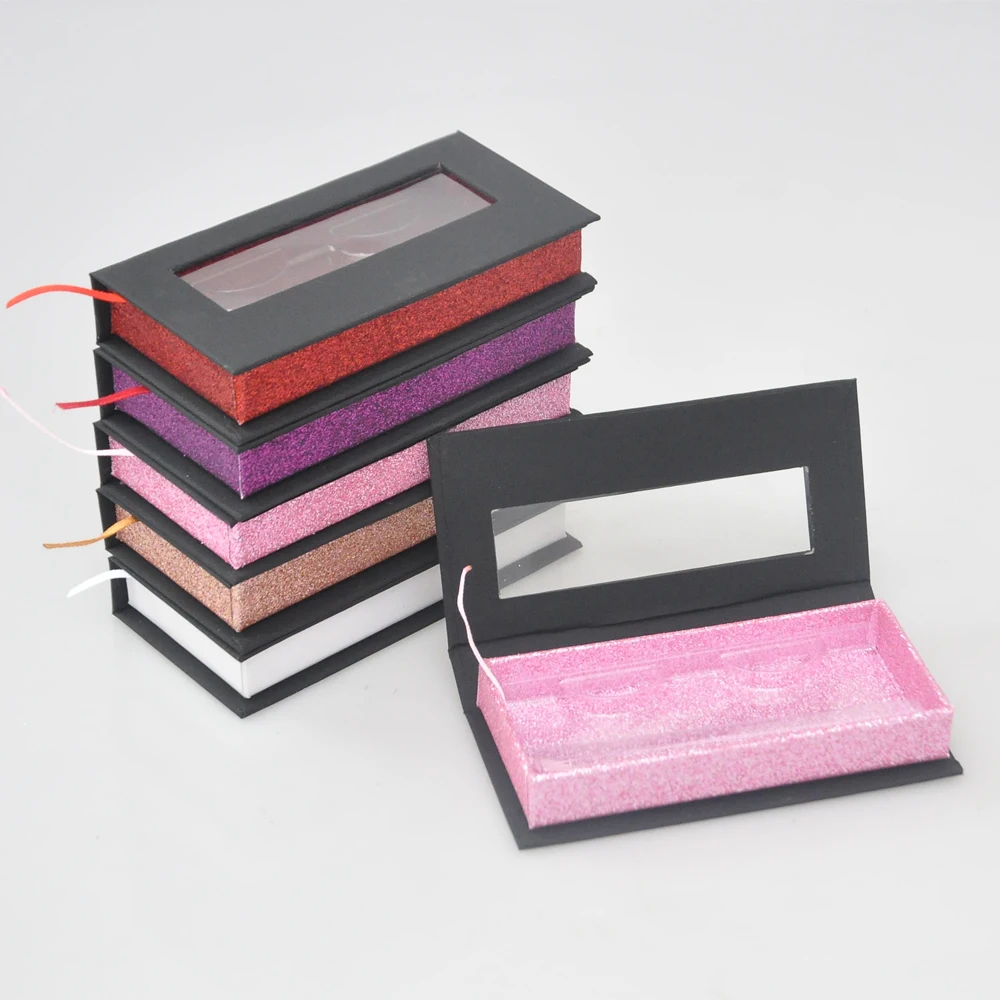 50/pack Wholesale Lash Boxes Packaging Eyelash Box Package Custom Book style Pink Glitter Faux Cils Makeup Storage Case Vendors
50/pack Wholesale Lash Boxes Packaging Eyelash Box Package Custom Book style Pink Glitter Faux Cils Makeup Storage Case Vendors
