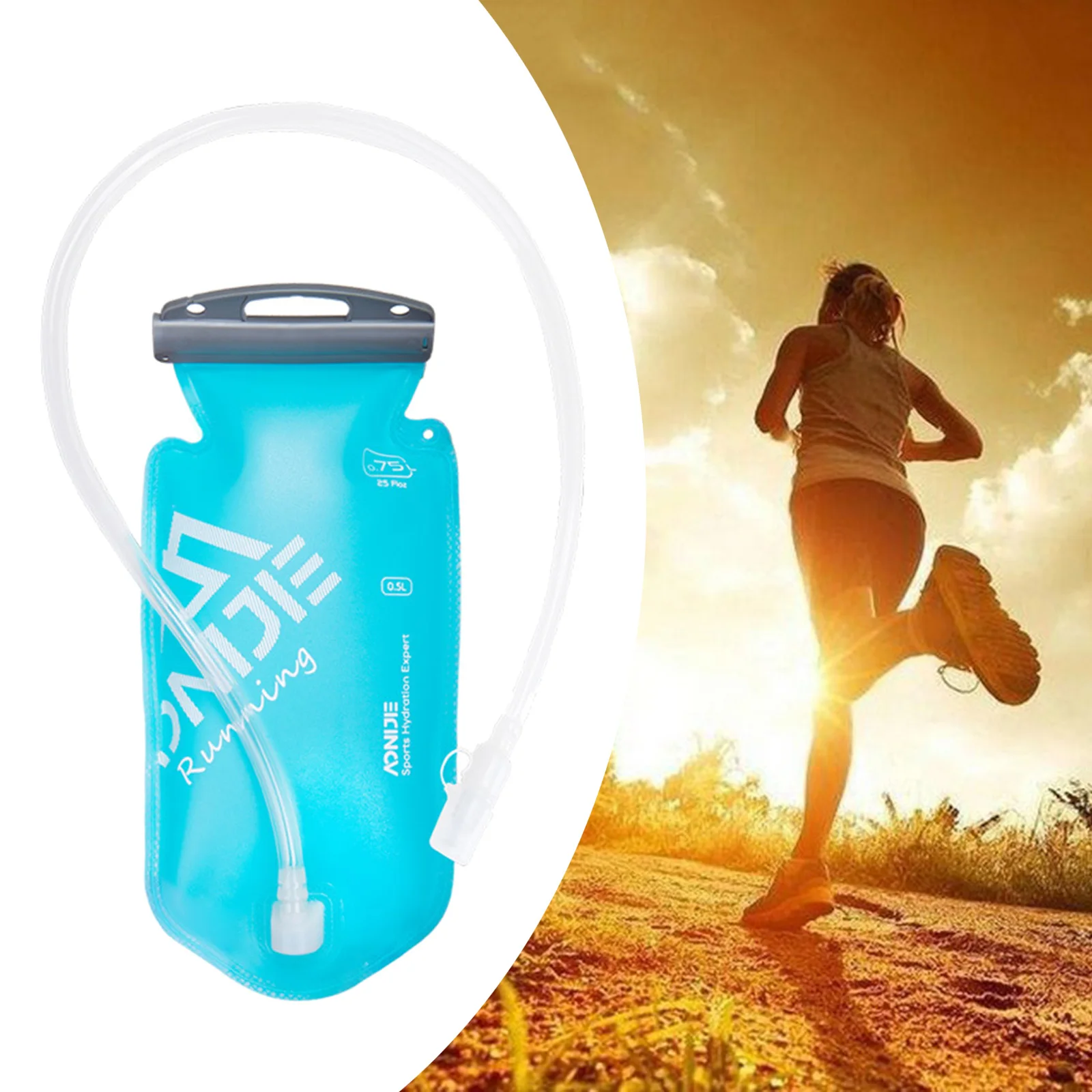 750ml Hydration Bladder BPA Free Leakproof Water Reservoir for Bike Cycling Hiking
750ml Hydration Bladder BPA Free Leakproof Water Reservoir for Bike Cycling Hiking