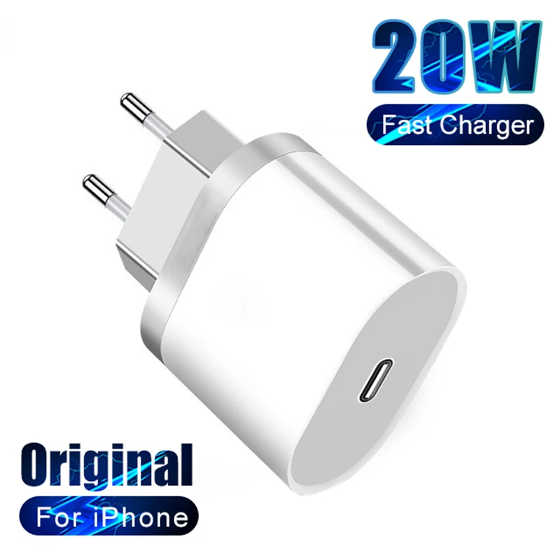 Original 20W Fast Charger Type C For APPLE iPhone 13 12 11 Pro Max mini 8 Plus Quick Charge 3.0 USB Phone Charger Accessories
Original 20W Fast Charger Type C For APPLE iPhone 13 12 11 Pro Max mini 8 Plus Quick Charge 3.0 USB Phone Charger Accessories