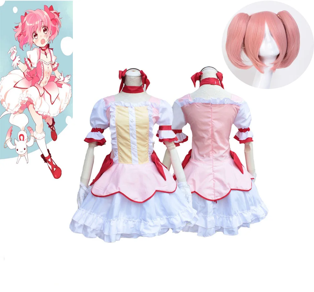 Костюм для косплея японского аниме Puella Magi Madoka Magica Madoka Kaname, костюм на Хэллоуин Вечерние вечернее платье, одежда, головной убор, парик
Костюм для косплея японского аниме Puella Magi Madoka Magica Madoka Kaname, костюм на Хэллоуин Вечерние вечернее платье, одежда, головной убор, парик