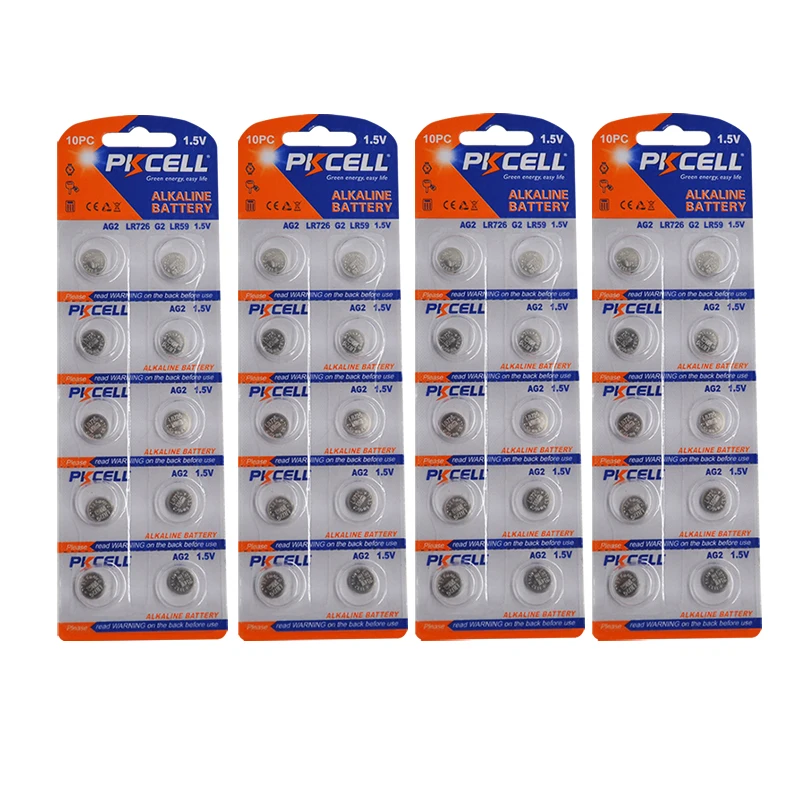 40Pcs/4Card AG2 1.5V 396 SR726SW SR59 726 LR59 0% Mercury Button Batteries For bullets eggs watches calculators remote control
40Pcs/4Card AG2 1.5V 396 SR726SW SR59 726 LR59 0% Mercury Button Batteries For bullets eggs watches calculators remote control