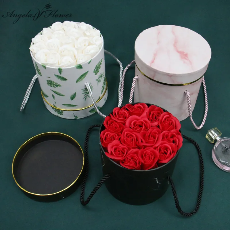Fresh Soap Flower With Round Portable cylindrical Hug Bucket Set Gift Box Valentine's Day Gift Florist Supply Wedding Home Decor
Fresh Soap Flower With Round Portable cylindrical Hug Bucket Set Gift Box Valentine's Day Gift Florist Supply Wedding Home Decor