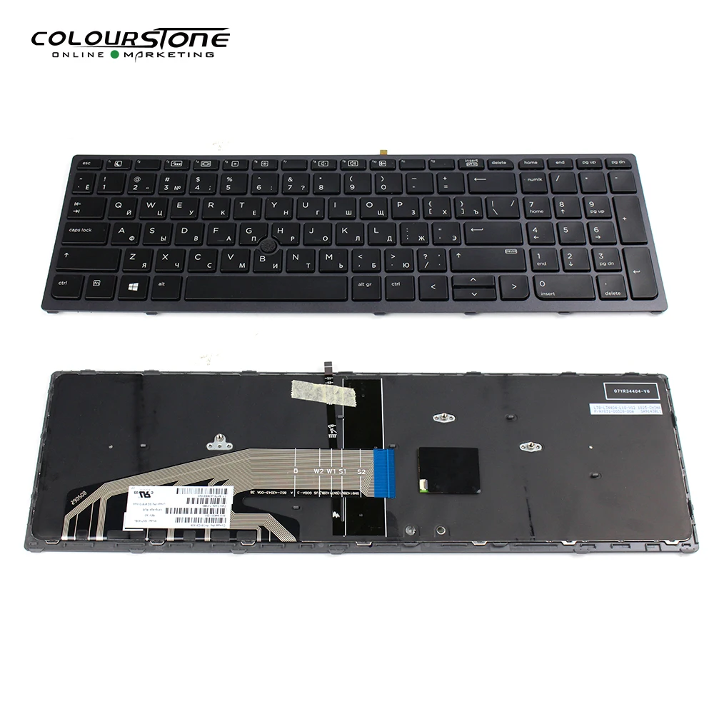 Русская клавиатура с подсветкой для ноутбука HP Zbook 15 G3 G4/17 G3 G4 848311-001 Russion с указателем
Русская клавиатура с подсветкой для ноутбука HP Zbook 15 G3 G4/17 G3 G4 848311-001 Russion с указателем