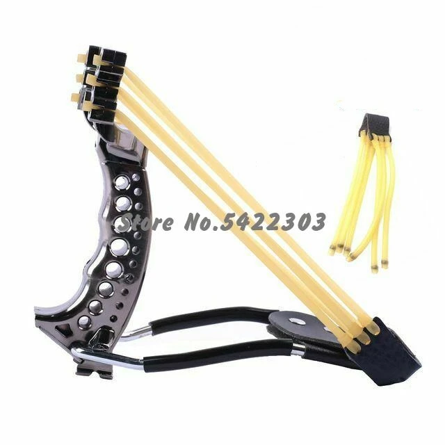 Outdoor Slingshot Ancient Silver Chasing Three Cards Slingshot Stone Thrower Combat Catapult Kid's Toy Game Playing Tool
Outdoor Slingshot Ancient Silver Chasing Three Cards Slingshot Stone Thrower Combat Catapult Kid's Toy Game Playing Tool