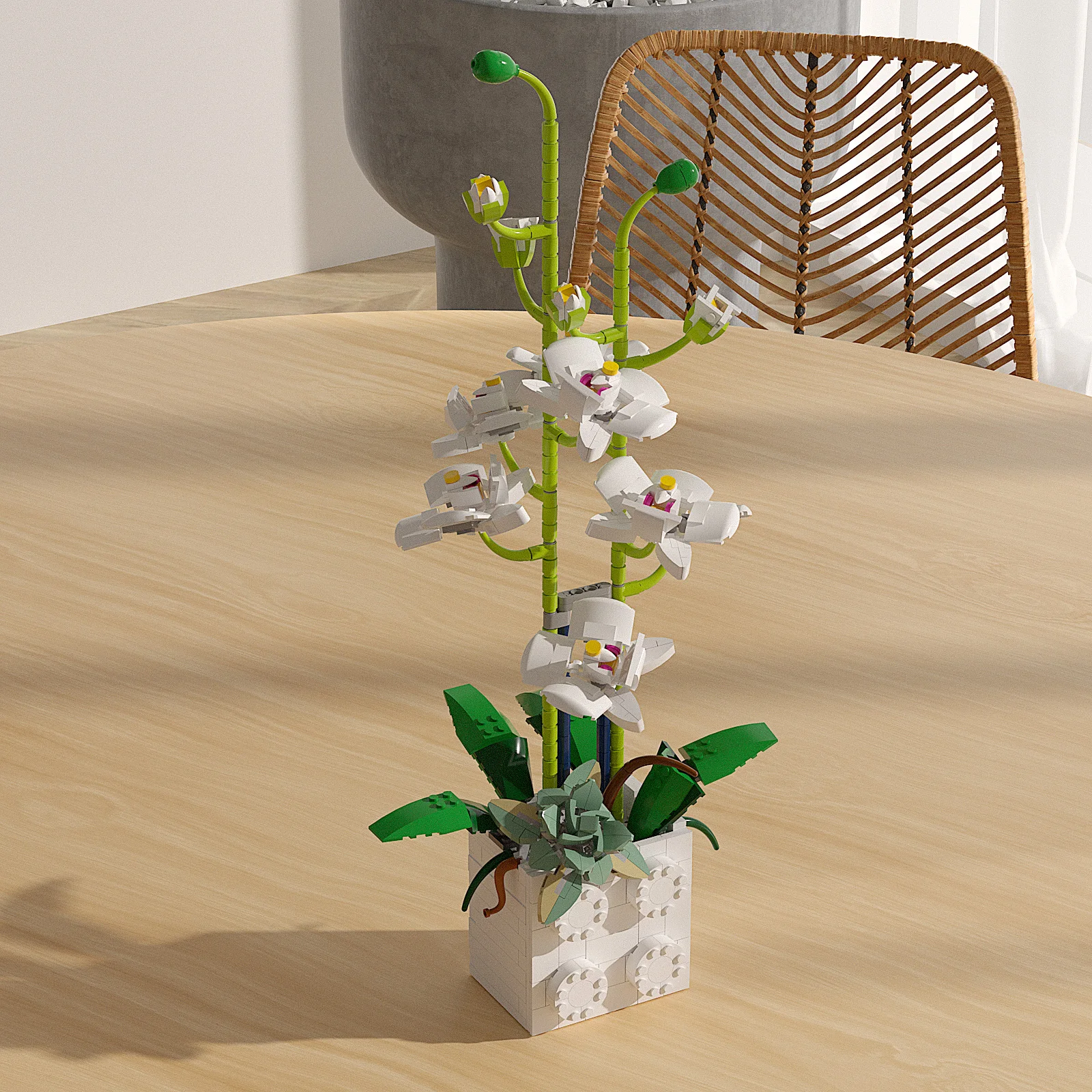 MOC Flowers Bricks Plants Vase Potted Flowers Green orchid Blossom Building Blocks Brick Accessories Model Kids Educational Toy
MOC Flowers Bricks Plants Vase Potted Flowers Green orchid Blossom Building Blocks Brick Accessories Model Kids Educational Toy