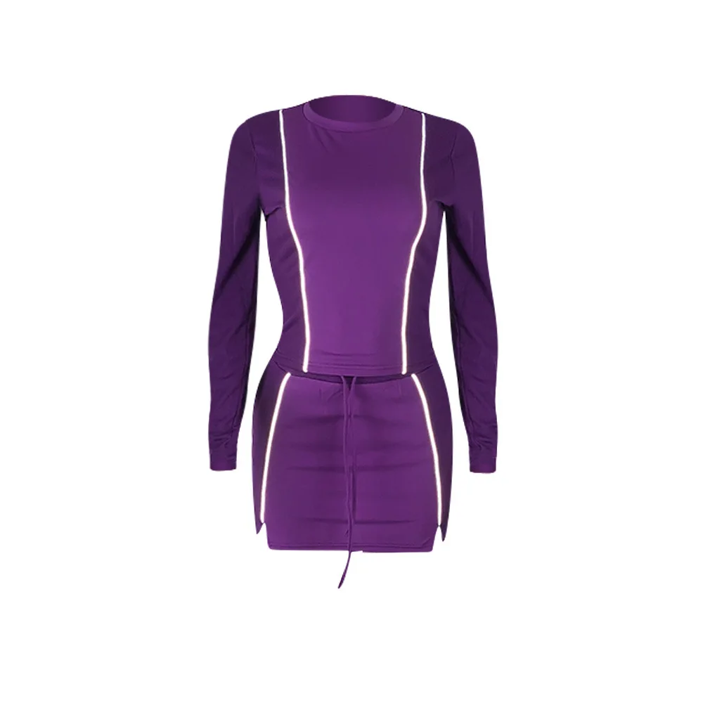 Long Sleeve Nightclub Sexy Fluorescent Skirt Outfits Solid O Neck Top+Bandage Skirts Women Two Piece Sets Autumn Hot Plus Suits
Long Sleeve Nightclub Sexy Fluorescent Skirt Outfits Solid O Neck Top+Bandage Skirts Women Two Piece Sets Autumn Hot Plus Suits