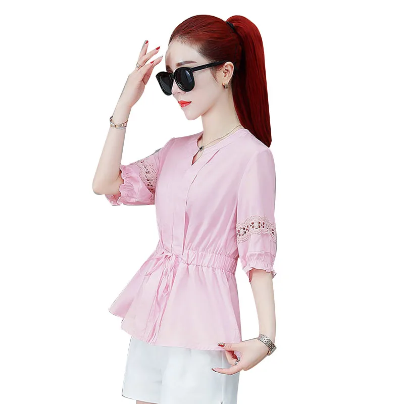 Fashion Women's Spring Autumn Style Blouses Women's Slim Casual Long Sleeve V-Neck Loose Solid Shirts Women's Tops DF3382
Fashion Women's Spring Autumn Style Blouses Women's Slim Casual Long Sleeve V-Neck Loose Solid Shirts Women's Tops DF3382