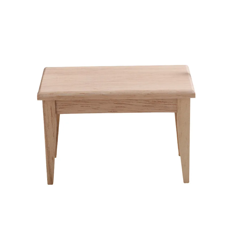 1:12 Mini oak dining table and chair for dining room doll house furniture accessories home decoration miniature model
1:12 Mini oak dining table and chair for dining room doll house furniture accessories home decoration miniature model