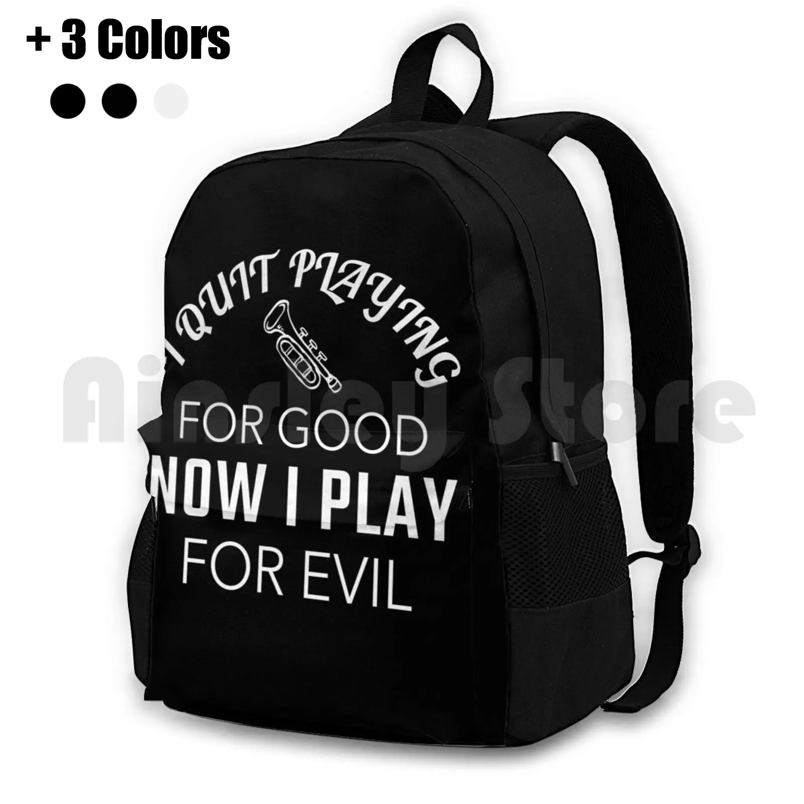 Funny I Quit Playing Trumpet For Good Now I Play For Evil Product Outdoor Hiking Backpack Waterproof Camping Travel Music Music
Funny I Quit Playing Trumpet For Good Now I Play For Evil Product Outdoor Hiking Backpack Waterproof Camping Travel Music Music