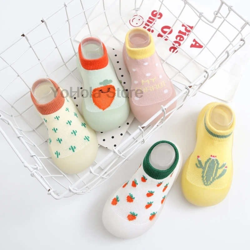 Детские Нескользящие носки, мягкая резиновая подошва, обувь для начинающих ходить детей
Детские Нескользящие носки, мягкая резиновая подошва, обувь для начинающих ходить детей