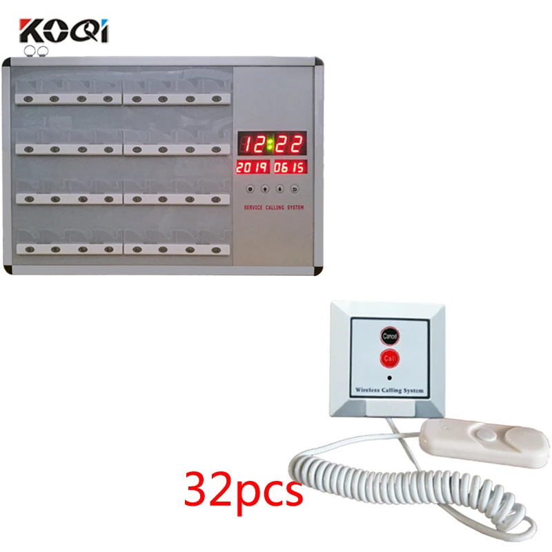 Nurse Call System Price for clinic with Voice Report 1 Nurse Call Station Host Display 32 patient call button
Nurse Call System Price for clinic with Voice Report 1 Nurse Call Station Host Display 32 patient call button