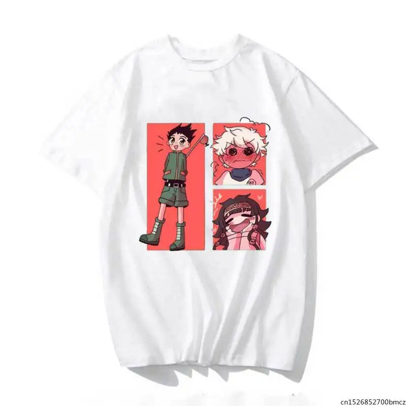 Women Hunter X Hunter T-Shirt Kawaii Summer Tops Cartoon Karate Graphic Tee Shirt Harajuku Shirt
Women Hunter X Hunter T-Shirt Kawaii Summer Tops Cartoon Karate Graphic Tee Shirt Harajuku Shirt