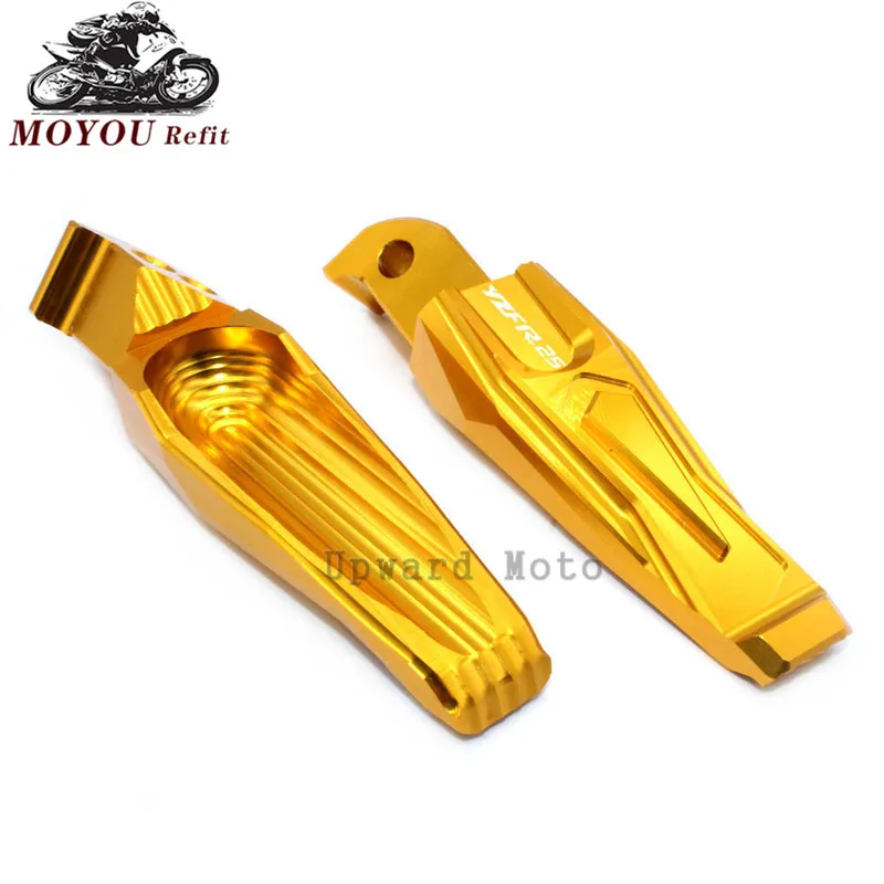 For YAMAHA YZF-R25 YZFR25 YZF R25 Motorcycle CNC Aluminum Passenger Footrests Rear Foot Pegs With logo 
For YAMAHA YZF-R25 YZFR25 YZF R25 Motorcycle CNC Aluminum Passenger Footrests Rear Foot Pegs With logo