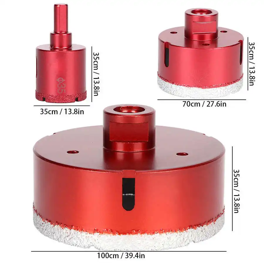 Brazing Drill Diamond Hole Saw Reamer Bit for Marble Granite Concrete Glass Ceramic Tiles Brazing Drill Bit
Brazing Drill Diamond Hole Saw Reamer Bit for Marble Granite Concrete Glass Ceramic Tiles Brazing Drill Bit