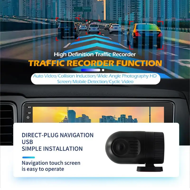 Intelligent Car Stereo Android 9.0 10 inch Head Unit GPS Navigation Bluetooth WiFi Radio Car Intelligent System Multimedia
Intelligent Car Stereo Android 9.0 10 inch Head Unit GPS Navigation Bluetooth WiFi Radio Car Intelligent System Multimedia