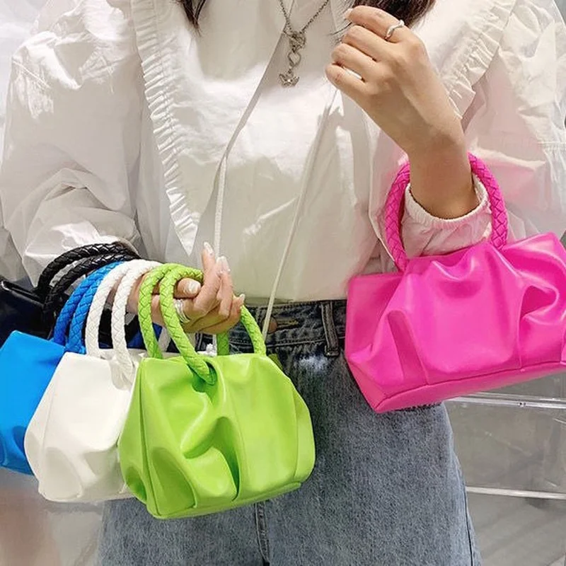 Xiuya Trendy Pleated Cloud Bag Female Cute Candy Color Crossbody Shoulder Bags For Women Pouch Luxury Designer Handbag 2021
Xiuya Trendy Pleated Cloud Bag Female Cute Candy Color Crossbody Shoulder Bags For Women Pouch Luxury Designer Handbag 2021