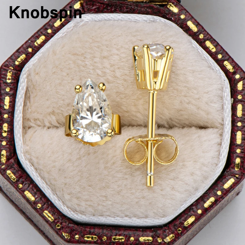 Knobspin 925 стерлингового серебра серьги 0,5/1 карат муассанит груша сердца, стрелы Стад Серьги Аксессуары больших размеров для женщин, хорошее юв...
Knobspin 925 стерлингового серебра серьги 0,5/1 карат муассанит груша сердца, стрелы Стад Серьги Аксессуары больших размеров для женщин, хорошее юв...