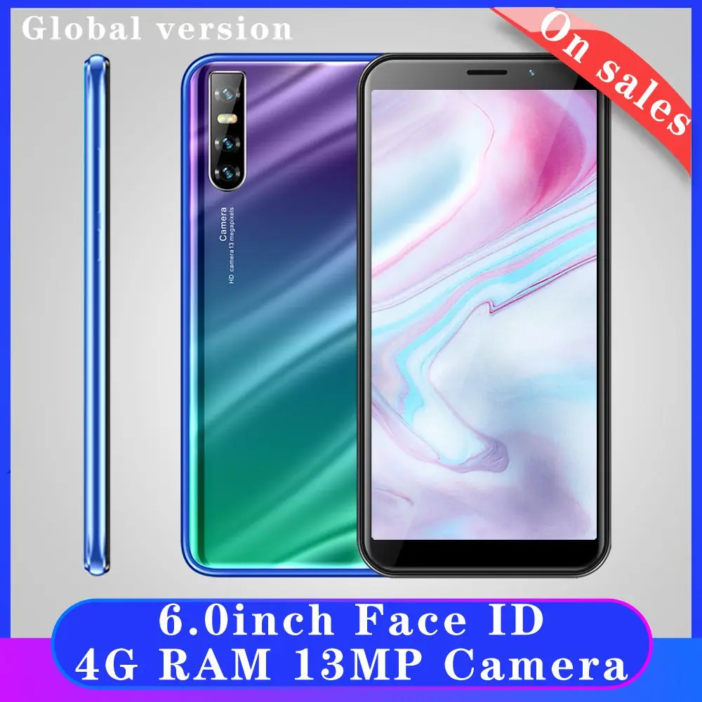 Смартфон K20 Pro 6 0 дюймовый экран камера 13 МП Android 4 Гб ОЗУ 64 ПЗУ распознавание лица