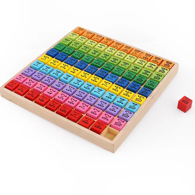 Montessori Educational Wooden Toys Children Baby Toy 99 Multiplication Table Math Arithmetic Teaching Aids Kids Birthday Gifts
Montessori Educational Wooden Toys Children Baby Toy 99 Multiplication Table Math Arithmetic Teaching Aids Kids Birthday Gifts
