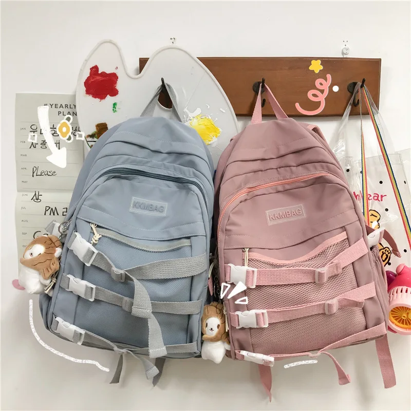 Kawaii Quality Nylon Women Backpack Student Female Canvas Backpack Fashion Ladies Book Bag Pure Color School Bag For Teenage
Kawaii Quality Nylon Women Backpack Student Female Canvas Backpack Fashion Ladies Book Bag Pure Color School Bag For Teenage