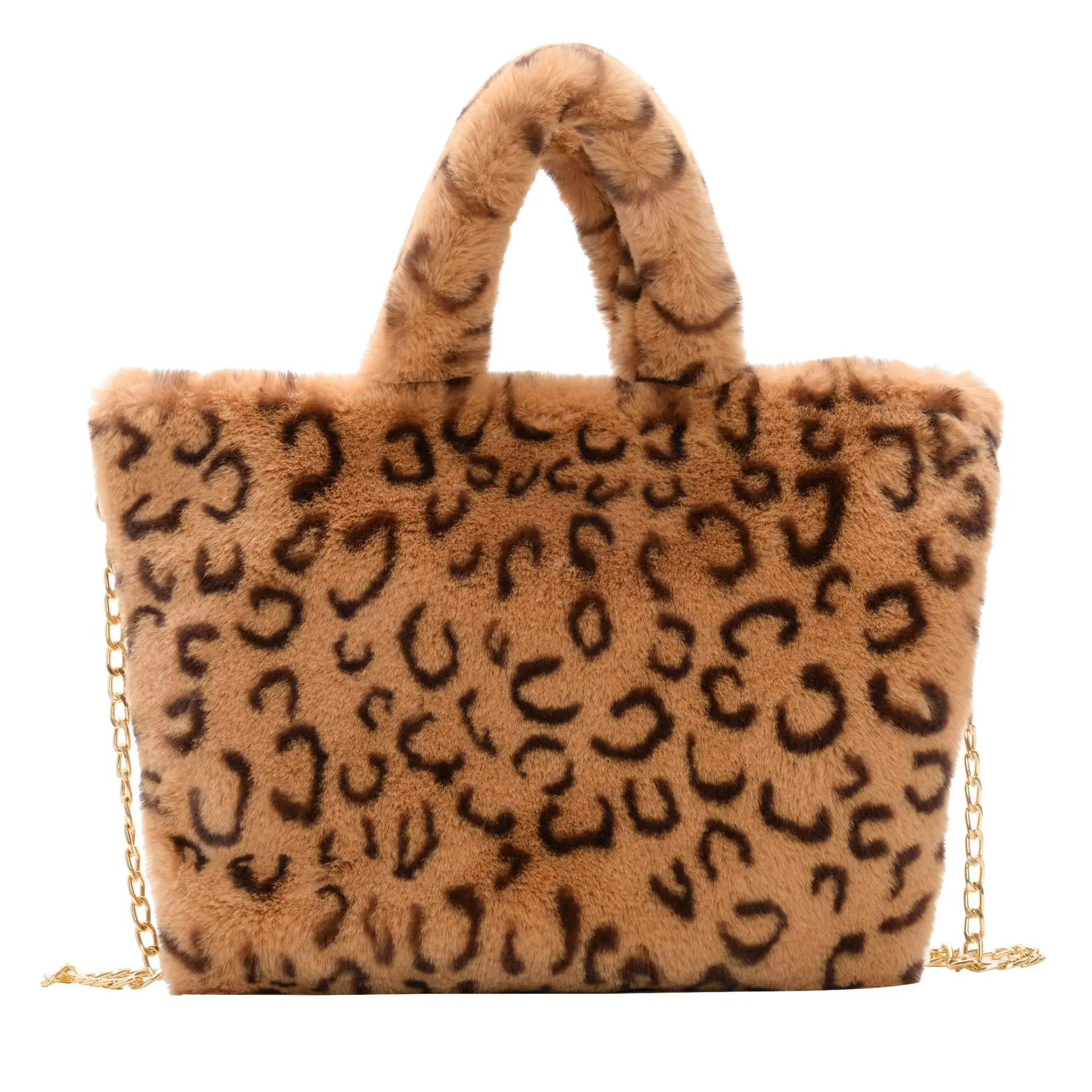 Winter new fashion shoulder bag female leopard female bag chain large plush winter handbag Messenger bag soft warm fur bag
Winter new fashion shoulder bag female leopard female bag chain large plush winter handbag Messenger bag soft warm fur bag