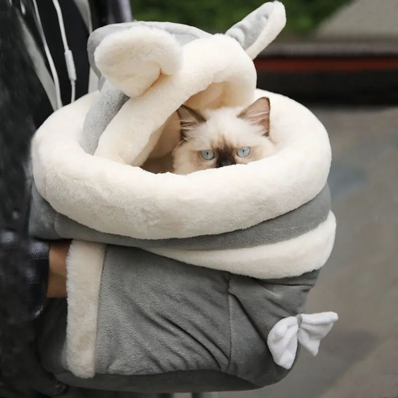 Warm Small Cat Dogs Backpack Pet Carrier Bag Winter Plush Pets Cage for Outdoor Travel Pet Hanging Chest Bags 6kg Load-bearing
Warm Small Cat Dogs Backpack Pet Carrier Bag Winter Plush Pets Cage for Outdoor Travel Pet Hanging Chest Bags 6kg Load-bearing