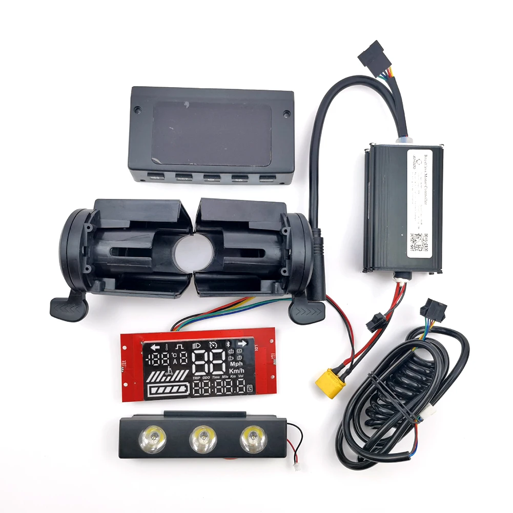 Electric Scooter Controller Kit 36V 350W Digital Display Panel Cover Headlight for 8-inch KUGOO S Series ETWOW
Electric Scooter Controller Kit 36V 350W Digital Display Panel Cover Headlight for 8-inch KUGOO S Series ETWOW