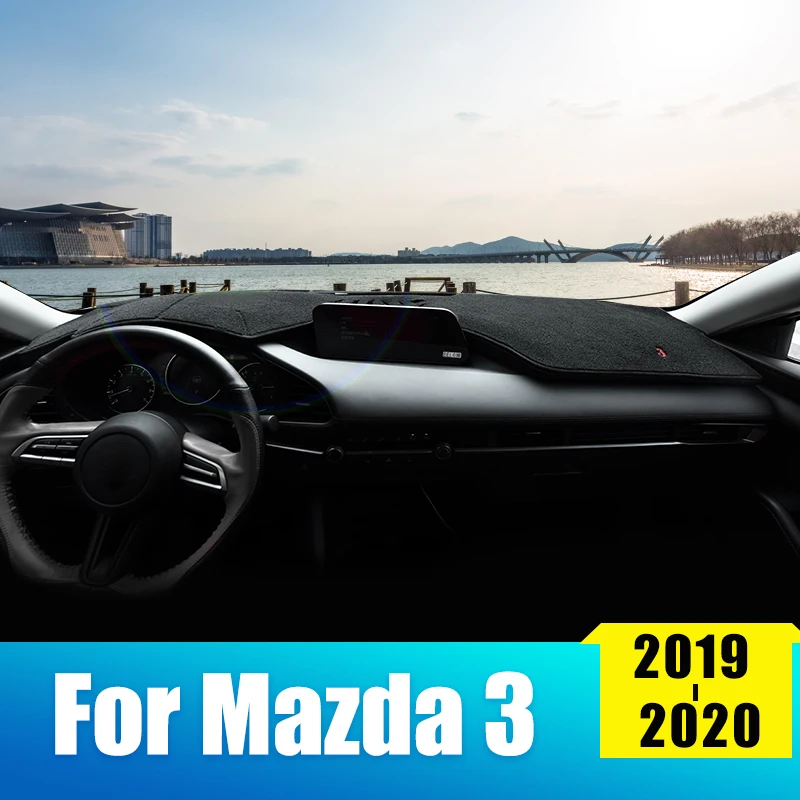 Чехол на приборную панель автомобиля для Mazda 3 Axela 2019 2020 BP коврик защиты от