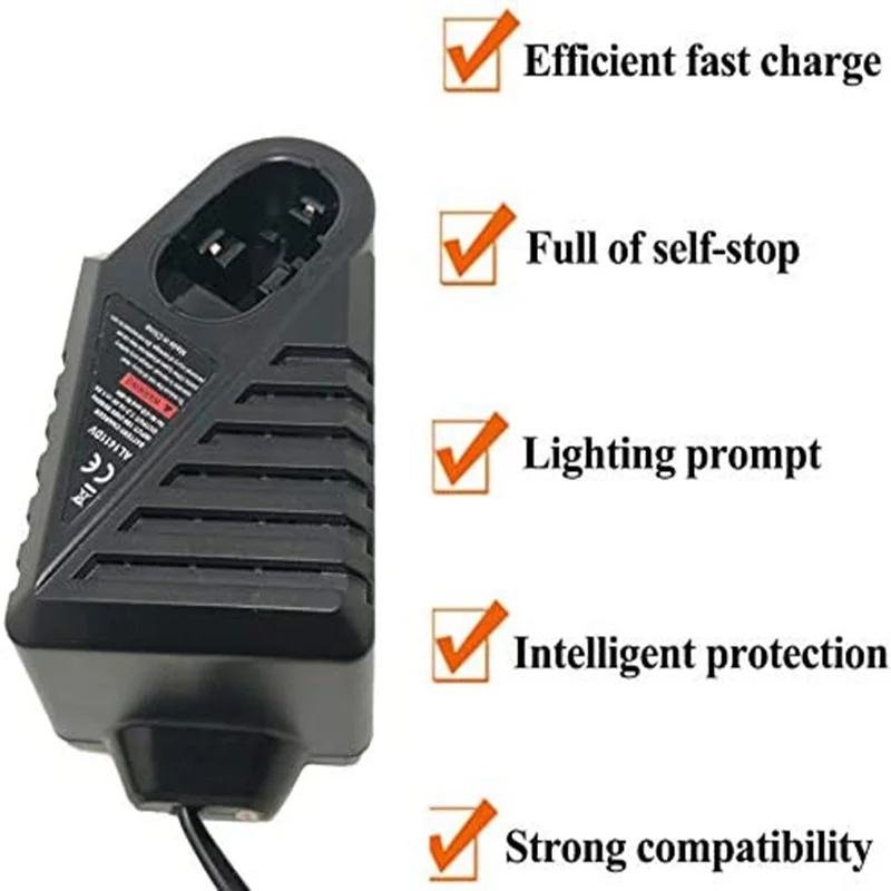 Oein 110-240V Charger For Bosch 7.2V 9.6V 12V 14.4V Ni-CD Ni-MH Battery Electrical Drill Battery GSR7.2 GSR9.6 GSR12 GSR14.4
Oein 110-240V Charger For Bosch 7.2V 9.6V 12V 14.4V Ni-CD Ni-MH Battery Electrical Drill Battery GSR7.2 GSR9.6 GSR12 GSR14.4