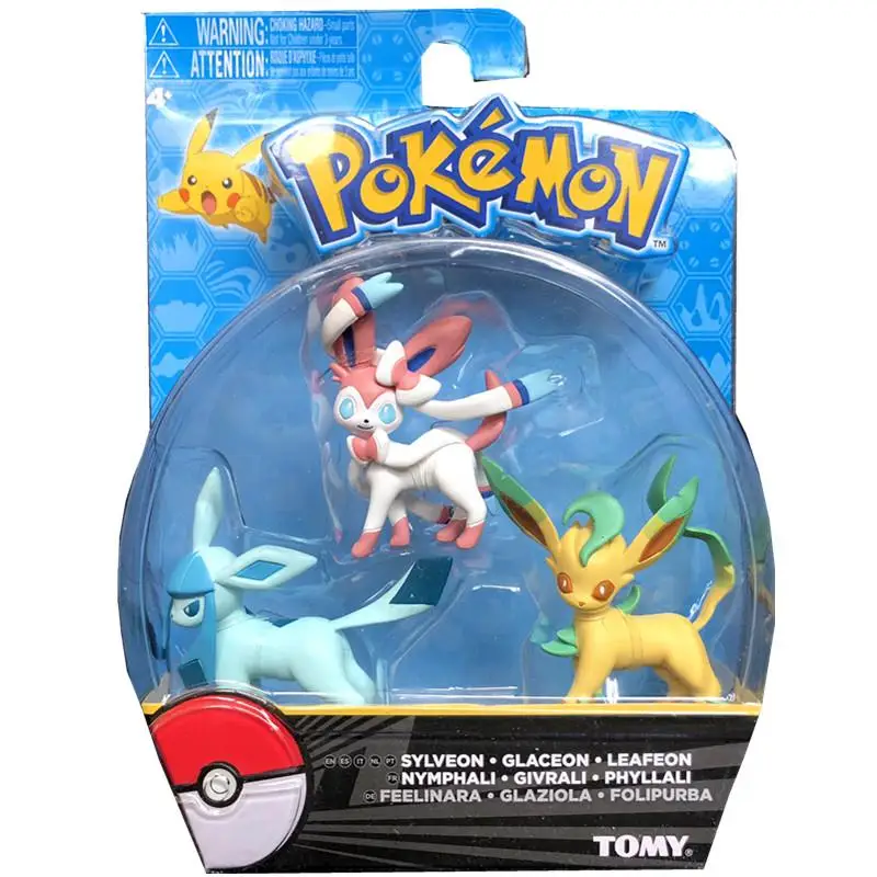 TAKARA TOMY Pokemon 5cm PVC Eevee 3 pieces / 1 set Anime Action Figure Toys Dolls Child Birthday Gift
TAKARA TOMY Pokemon 5cm PVC Eevee 3 pieces / 1 set Anime Action Figure Toys Dolls Child Birthday Gift
