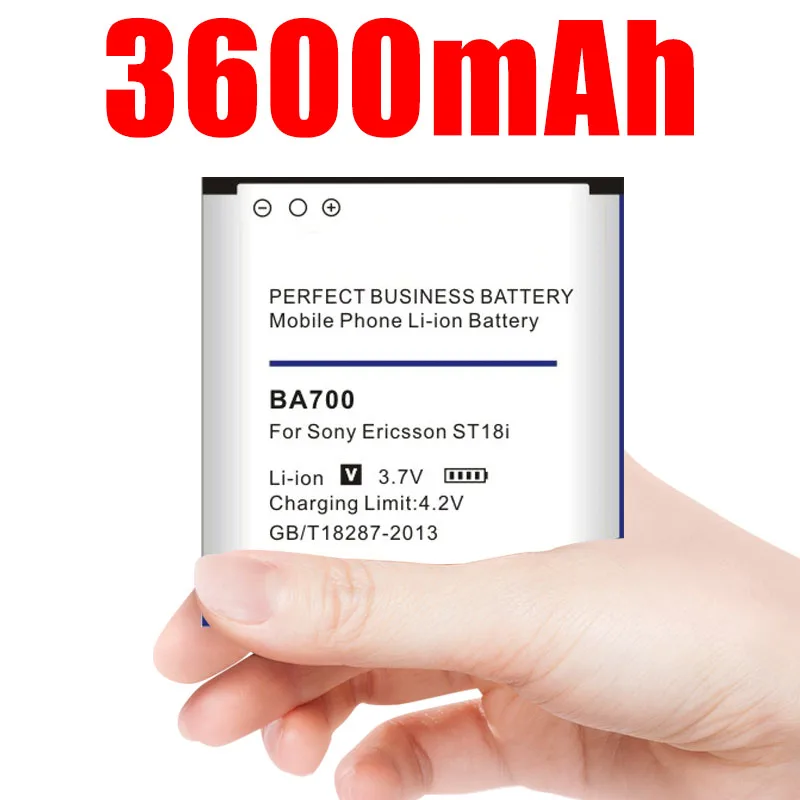 

Ba700 Battery for Sony Ericsson Xperia Ray St18i Mt11i Mt15i Mk16i, Neo Pro Mk16i Replacement