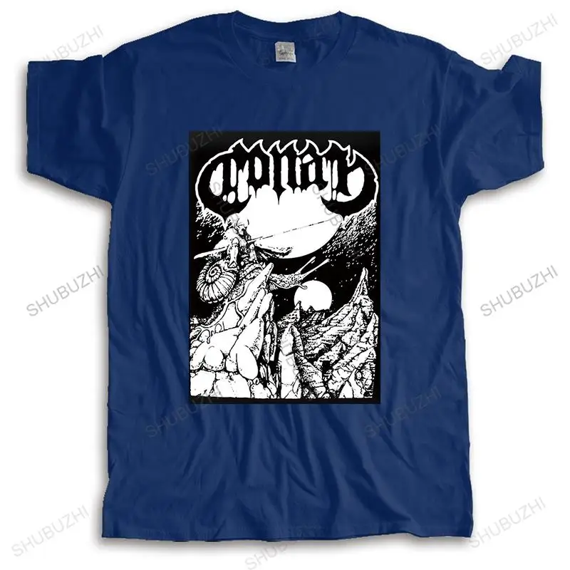 Мужская модная футболка с коротким рукавом свободные топы Conan Sentinel Doom Metal Stoner pwm