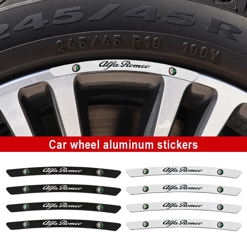 4/8pcs Car Sticker Wheel Rims Racing Car Sticker For Alfa Romeo 159 156 Giulietta Mito Stelvio Giulia Spider Brera Accessories
4/8pcs Car Sticker Wheel Rims Racing Car Sticker For Alfa Romeo 159 156 Giulietta Mito Stelvio Giulia Spider Brera Accessories